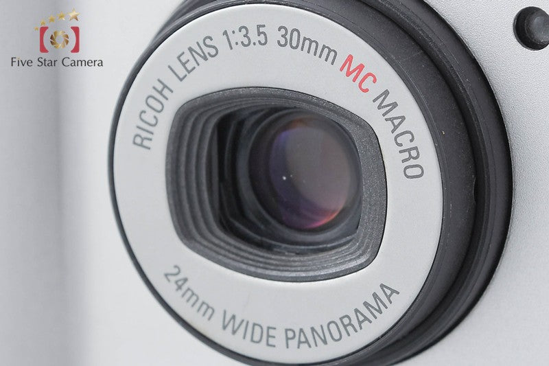 Ricoh R1s Platinum Silver 35mm Point & Shoot Film Camera