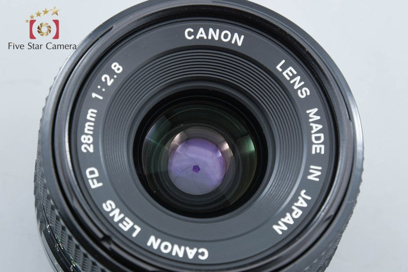 Canon New FD 28mm f/2.8