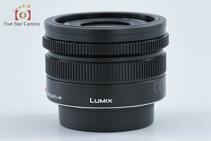Panasonic LEICA DG SUMMILUX 15mm f/1.7 ASPH. H-X015-K Black