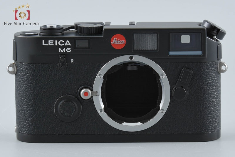 Leica M6 Black 35mm Rangefinder Film Camera Body w/ Box