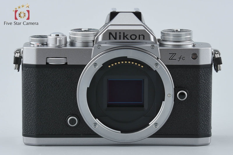 "Shutter count 63" Nikon Z fc Silver 20.9 MP Digital Mirrorless Camera Body