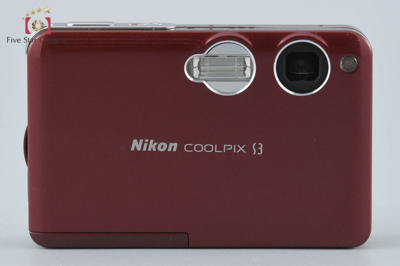 Nikon COOLPIX S3 Noble Wine 6.0 MP Digital Camera