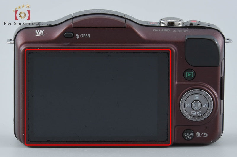 Panasonic LUMIX DMC-GF3 Brown Mirrorless Digital Camera [Japanese Language Only]
