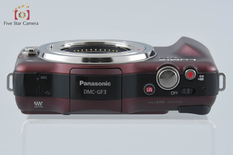 Panasonic LUMIX DMC-GF3 Brown Mirrorless Digital Camera [Japanese Language Only]