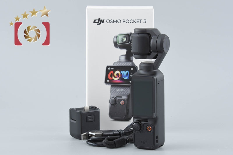 DJI Osmo Pocket 3 4K Handheld Gimbal Stabilizer Camera w/ Box