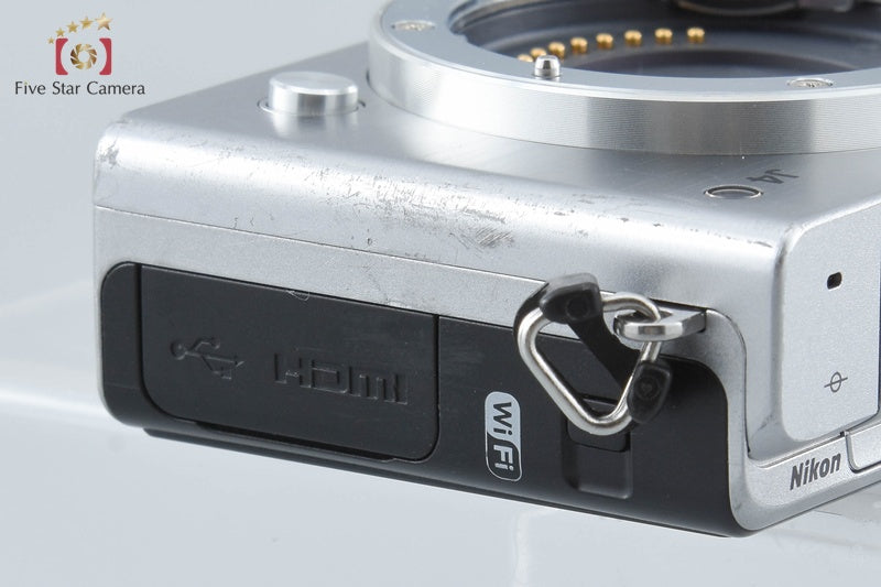 Nikon 1 J4 Silver 18.4 MP Digital Mirrorless Camera Body