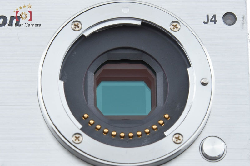 Nikon 1 J4 Silver 18.4 MP Digital Mirrorless Camera Body