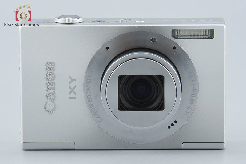 Canon IXY 3 Silver 10.1 MP Digital Camera w/ Box