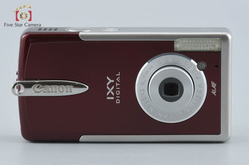Canon IXY Digital L2 Star Garnet 5.0 MP Digital Camera w/ Box
