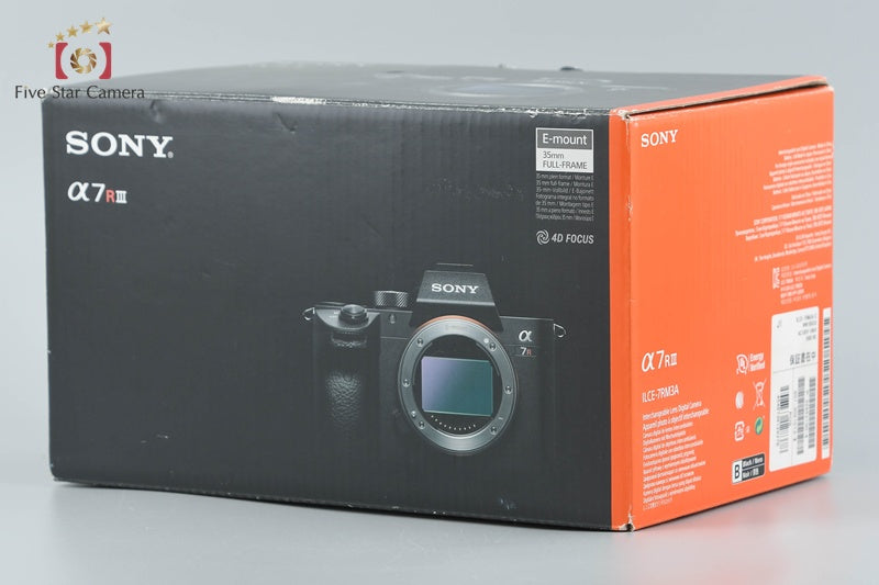 Sony α7RIII ILCE-7RM3 42.4 MP Digital Mirrorless Camera [Multiple Languages]