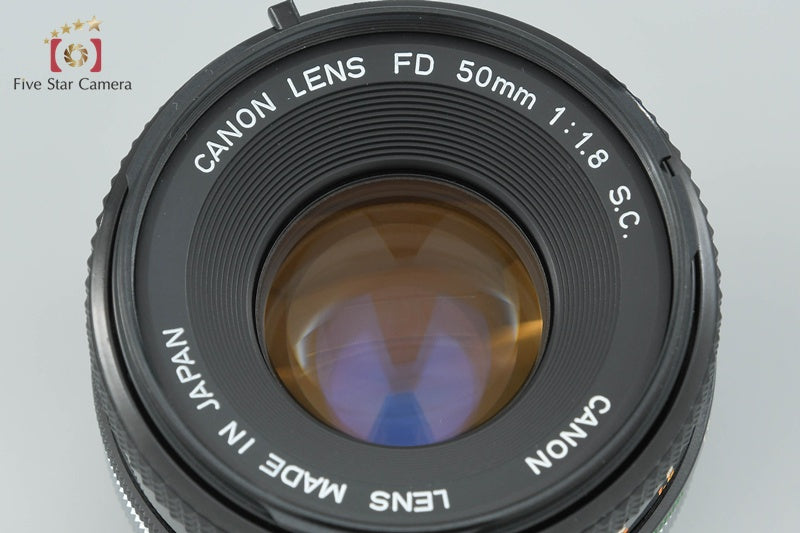 Canon FD 50mm f/1.8 S.C.