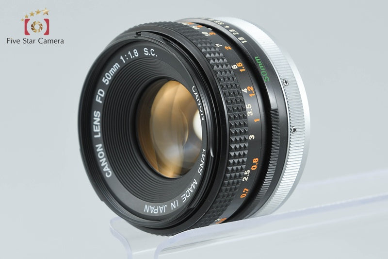 Canon FD 50mm f/1.8 S.C.