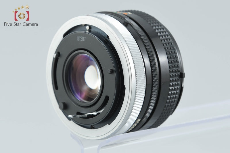 Canon FD 50mm f/1.8 S.C.