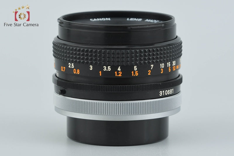 Canon FD 50mm f/1.8 S.C.