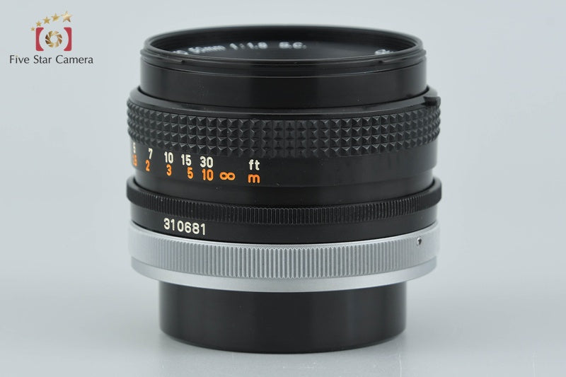 Canon FD 50mm f/1.8 S.C.