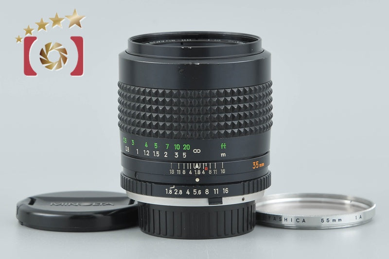 MINOLTA MC W.ROKKOR-HH 35mm f/1.8