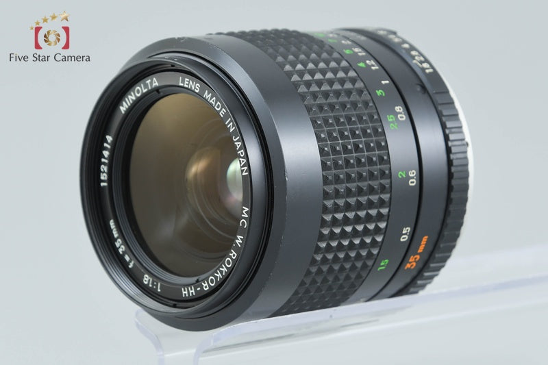 MINOLTA MC W.ROKKOR-HH 35mm f/1.8