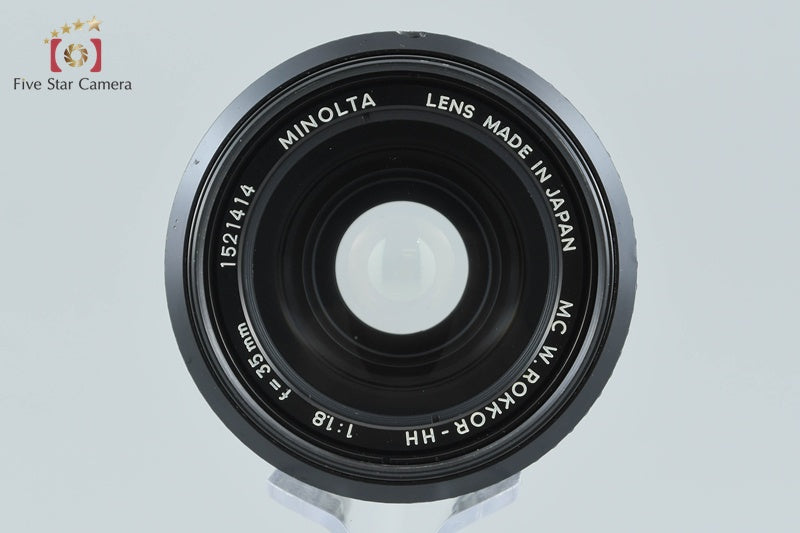 MINOLTA MC W.ROKKOR-HH 35mm f/1.8