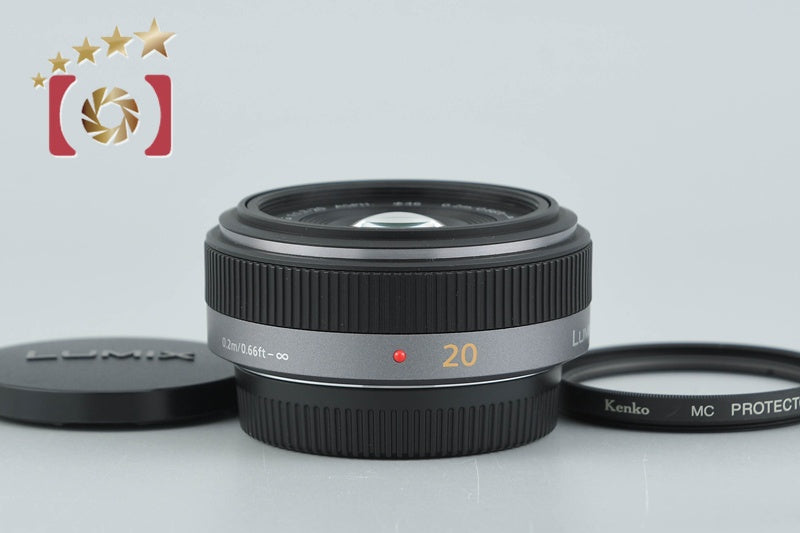 Panasonic LUMIX G 20mm f/1.7 ASPH. H-H020