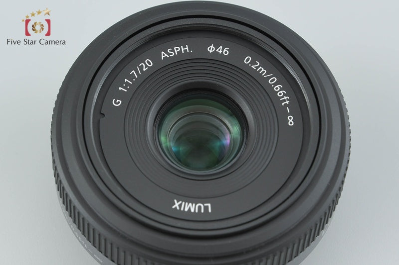 Panasonic LUMIX G 20mm f/1.7 ASPH. H-H020