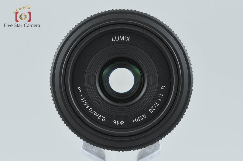 Panasonic LUMIX G 20mm f/1.7 ASPH. H-H020