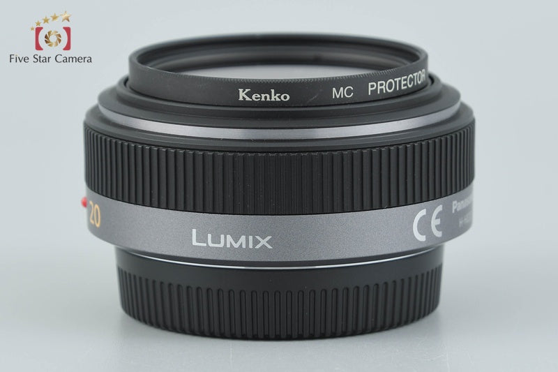 Panasonic LUMIX G 20mm f/1.7 ASPH. H-H020