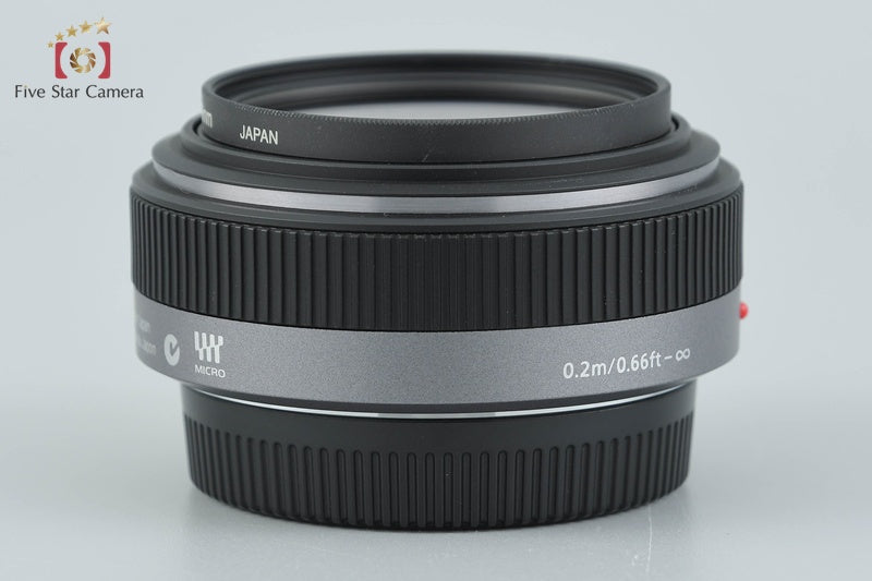 Panasonic LUMIX G 20mm f/1.7 ASPH. H-H020