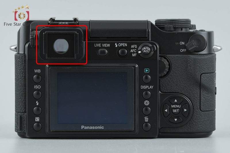 Panasonic LUMIX DMC-L1 Black 7.5 MP Digital SLR Camera Body