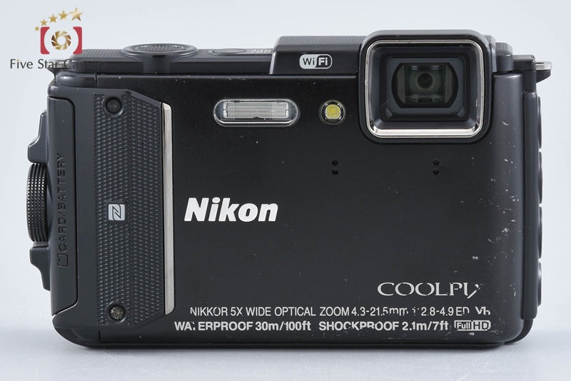 Nikon COOLPIX AW130 Black 16.5 MP Digital Camera
