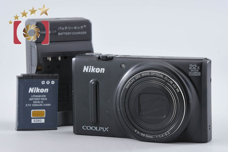 Nikon COOLPIX S9600 Black 16.0 MP Digital Camera