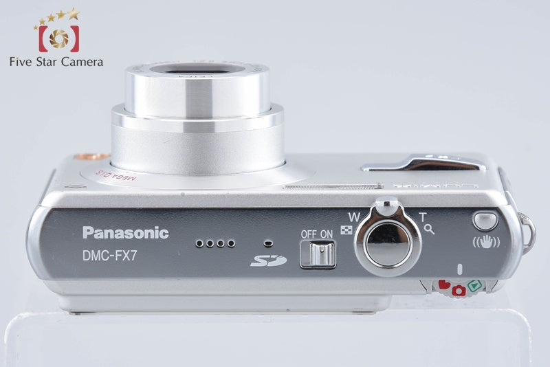 Panasonic LUMIX DMC-FX7 Silky Silver 8.1 MP Digital Camera