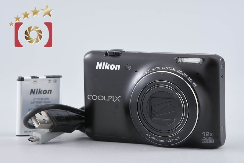 Nikon COOLPIX S6400 Smart Black 16.0 MP Digital Camera