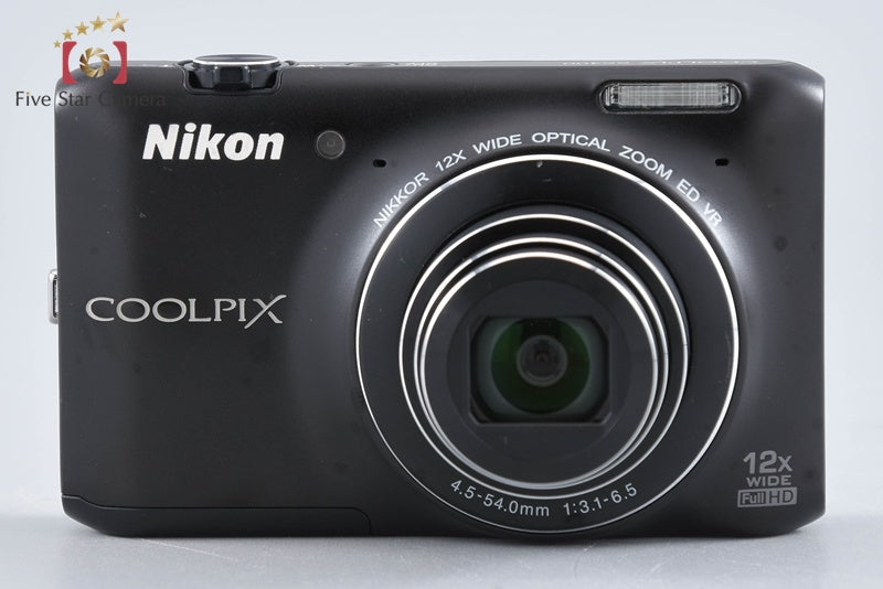 Nikon COOLPIX S6400 Smart Black 16.0 MP Digital Camera