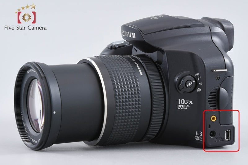 Fujifilm FinePix S6000fd Black 6.3 MP Digital Camera