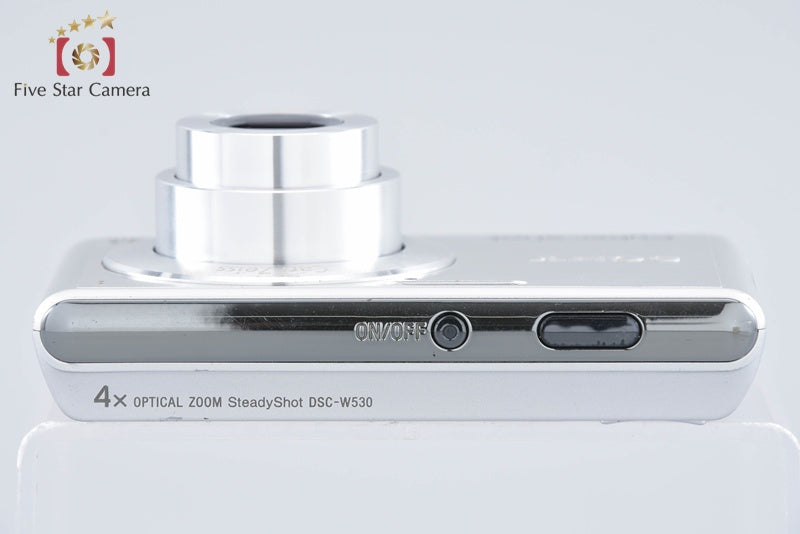 SONY Cyber-shot DSC-W530 Silver 14.1 MP Digital Camera [Japanese Language Only]