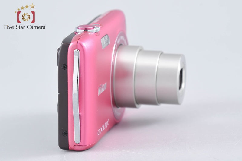Nikon COOLPIX S3300 Strawberry Pink 16.0 MP Digital Camera