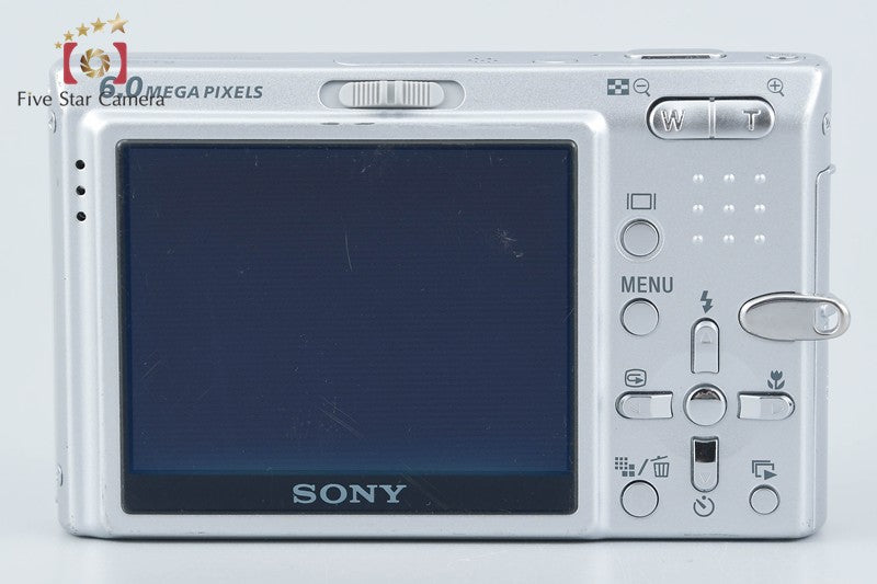 Sony Cyber-Shot DSC-T9 Silver 6.0 MP Digital Camera [Japanese Language Only]