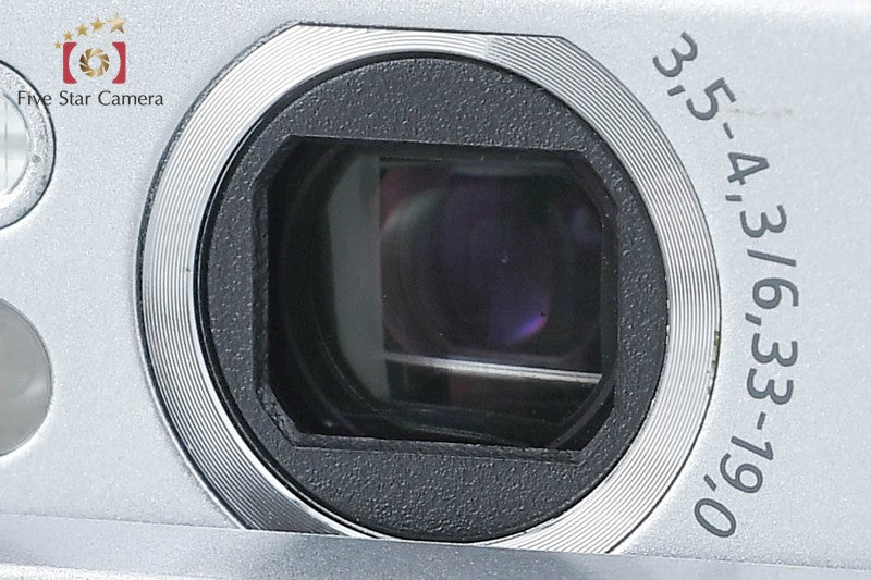 Sony Cyber-Shot DSC-T9 Silver 6.0 MP Digital Camera [Japanese Language Only]