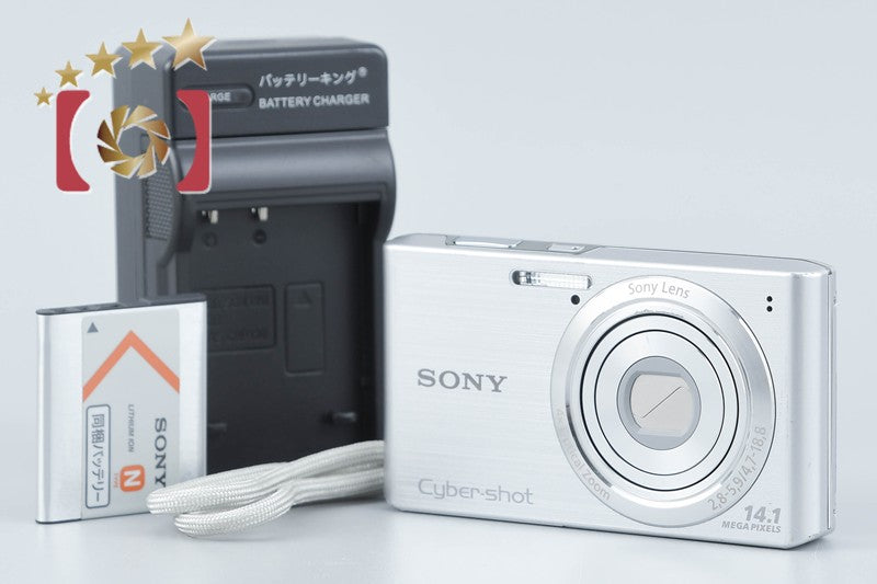 Sony Cyber-Shot DSC-W610 Silver 14.1 MP Digital Camera [Japanese Language Only]