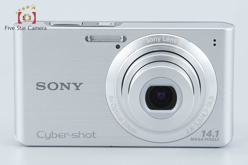 Sony Cyber-Shot DSC-W610 Silver 14.1 MP Digital Camera [Japanese Language Only]