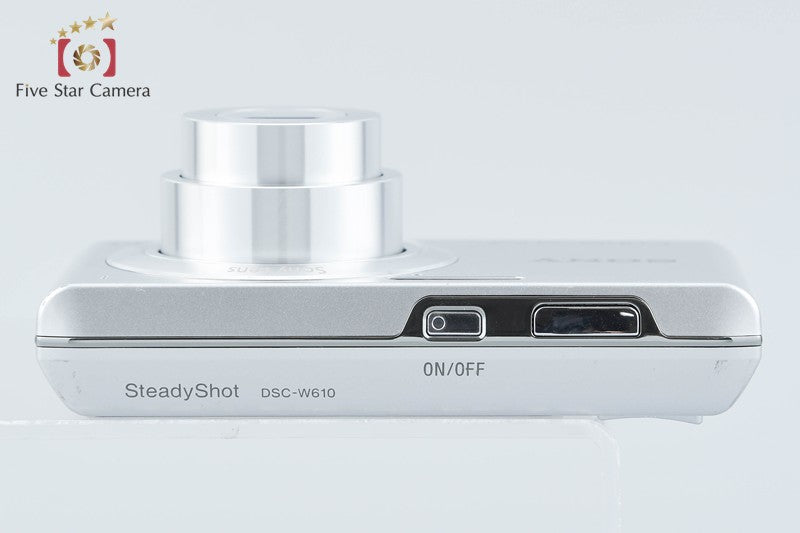 Sony Cyber-Shot DSC-W610 Silver 14.1 MP Digital Camera [Japanese Language Only]