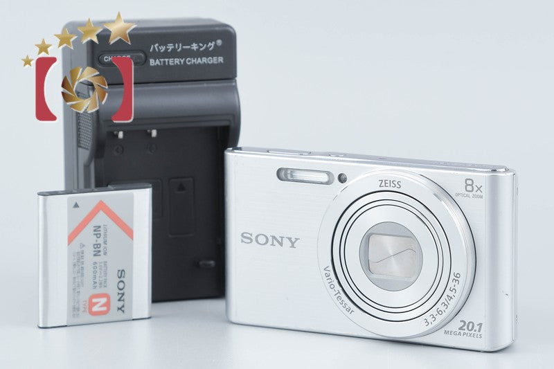 Sony Cyber-Shot DSC-W830 Silver 20.1 MP Digital Camera [Japanese Language Only]