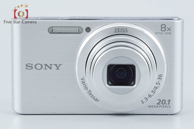 Sony Cyber-Shot DSC-W830 Silver 20.1 MP Digital Camera [Japanese Language Only]