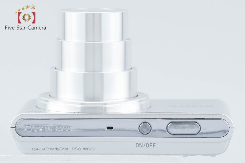 Sony Cyber-Shot DSC-W830 Silver 20.1 MP Digital Camera [Japanese Language Only]