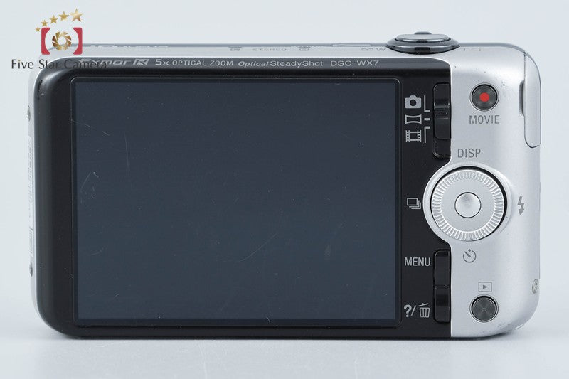 Sony Cyber-shot DSC-WX7 Silver 16.2 MP Digital Camera [Japanese Language Only]