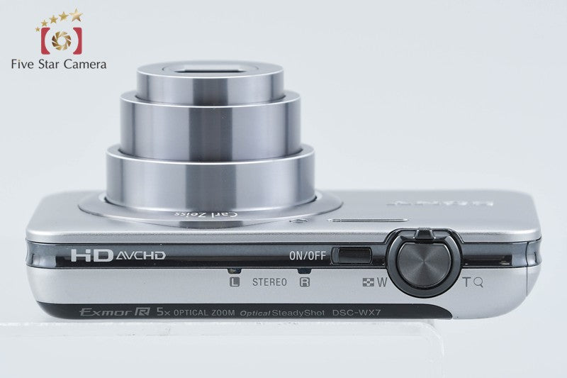 Sony Cyber-shot DSC-WX7 Silver 16.2 MP Digital Camera [Japanese Language Only]