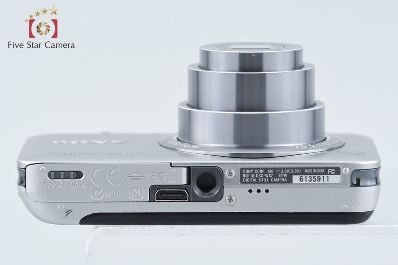 Sony Cyber-shot DSC-WX7 Silver 16.2 MP Digital Camera [Japanese Language Only]