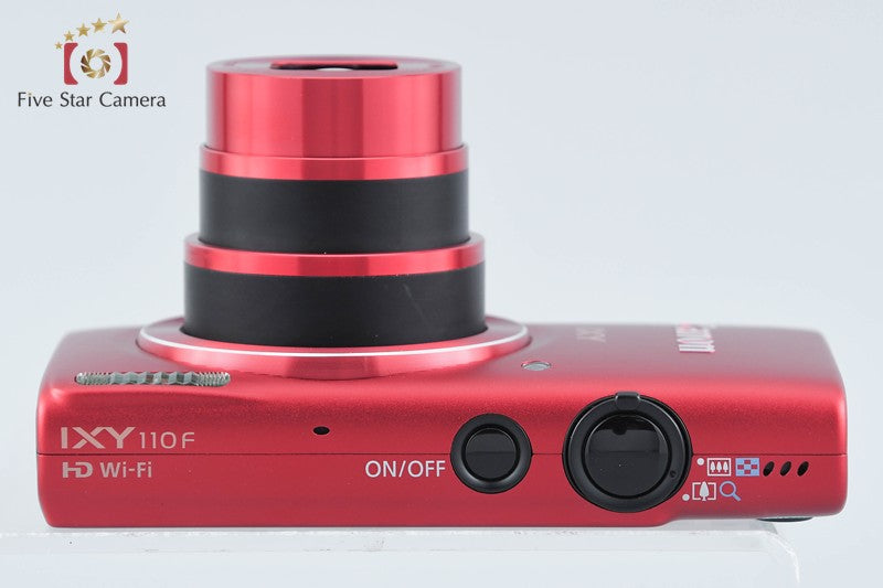Canon IXY 110F Red 16.0 MP Digital Camera w/ Box