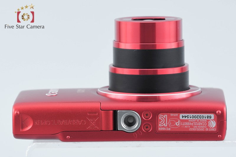 Canon IXY 110F Red 16.0 MP Digital Camera w/ Box