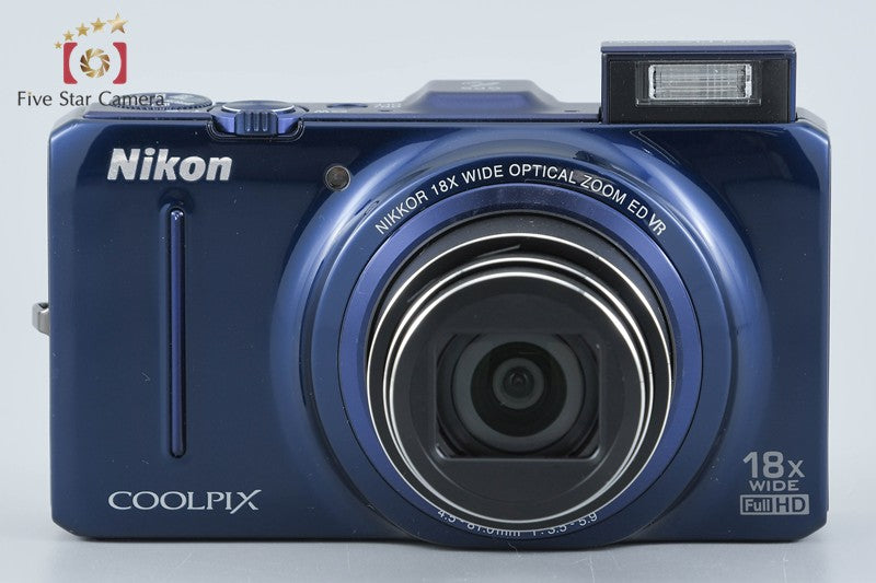 Nikon COOLPIX S9300 Navy Blue 16.0 MP Digital Camera